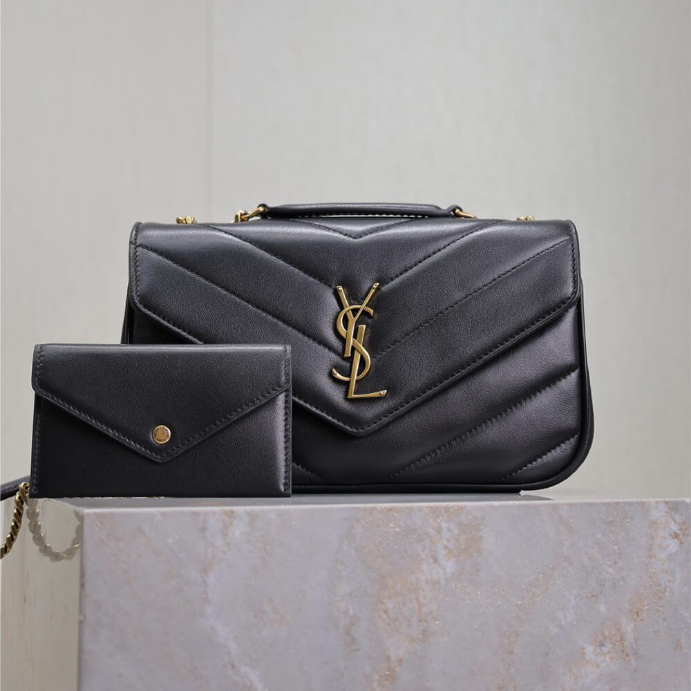Y51 LOULOU small in MATELASSE lambskin