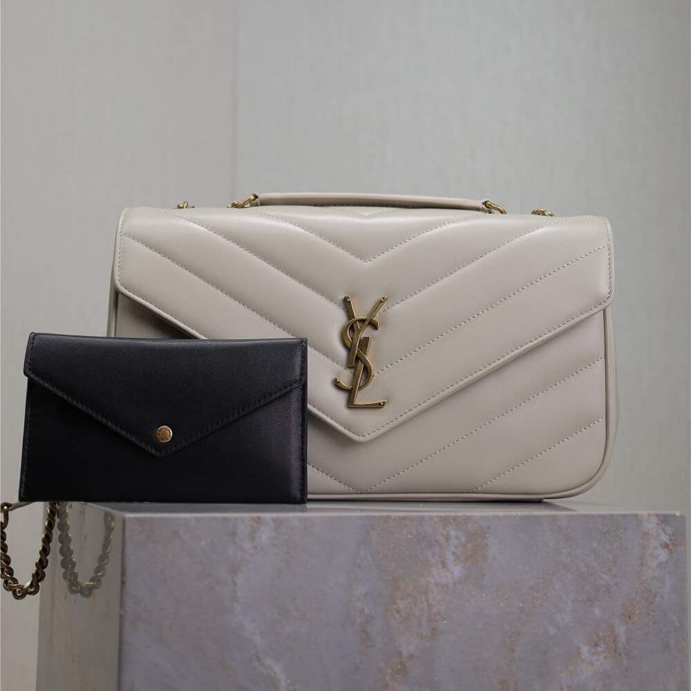 Y51 LOULOU medium in MATELASSE lambskin
