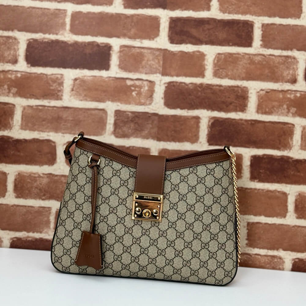 Gvc*1 PADLOCK GG MEDIUM SHOULDER BAG