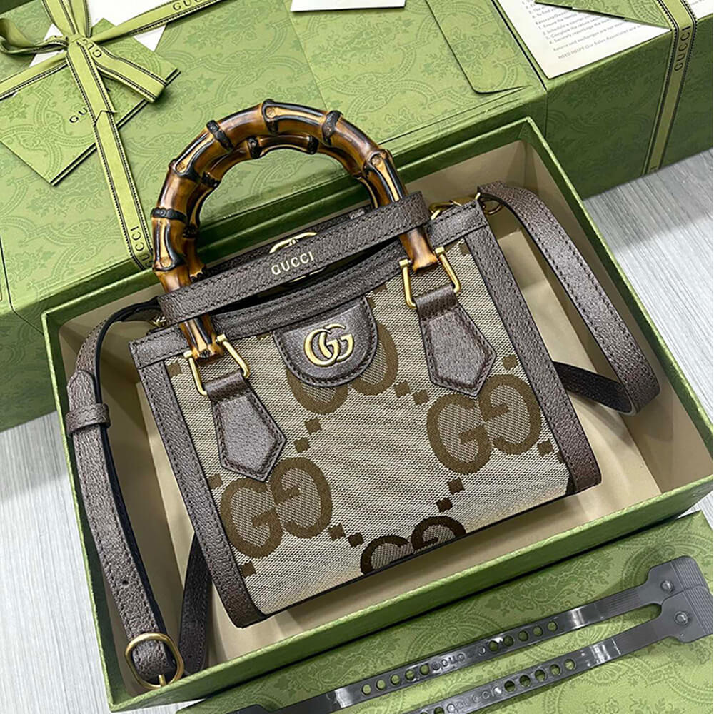 Gvc*1 Diana jumbo GG mini tote bag