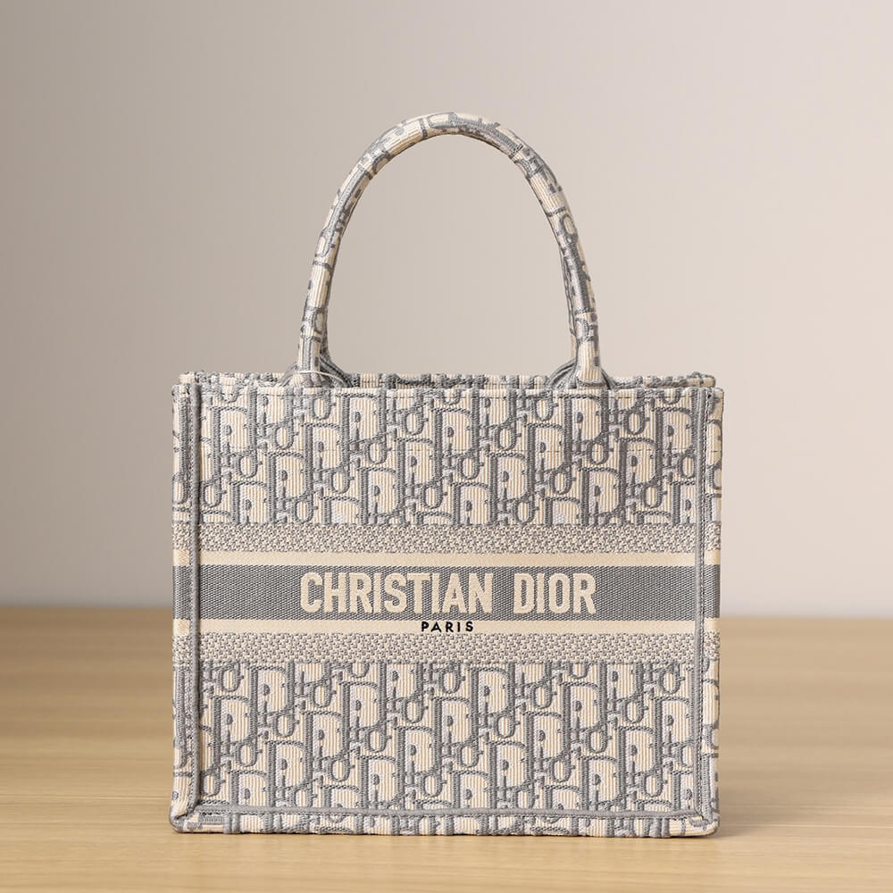 SMALL D10r BOOK TOTE