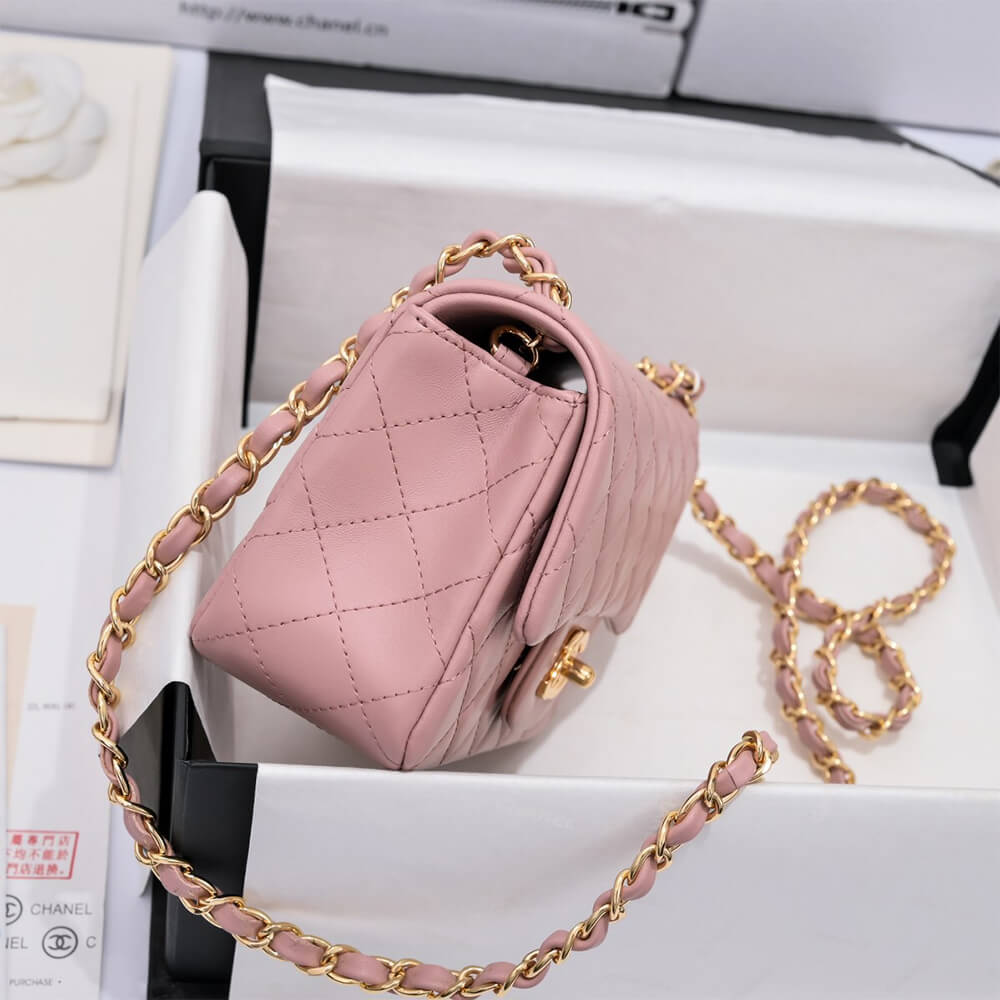 Ch**el MINI FLAP BAG