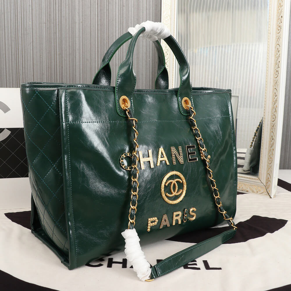Ch**el LARGE DEAUVILLE TOTE