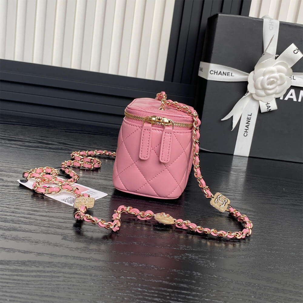 Ch**el Small Vanity with Chain(HIGH-END GRADE)