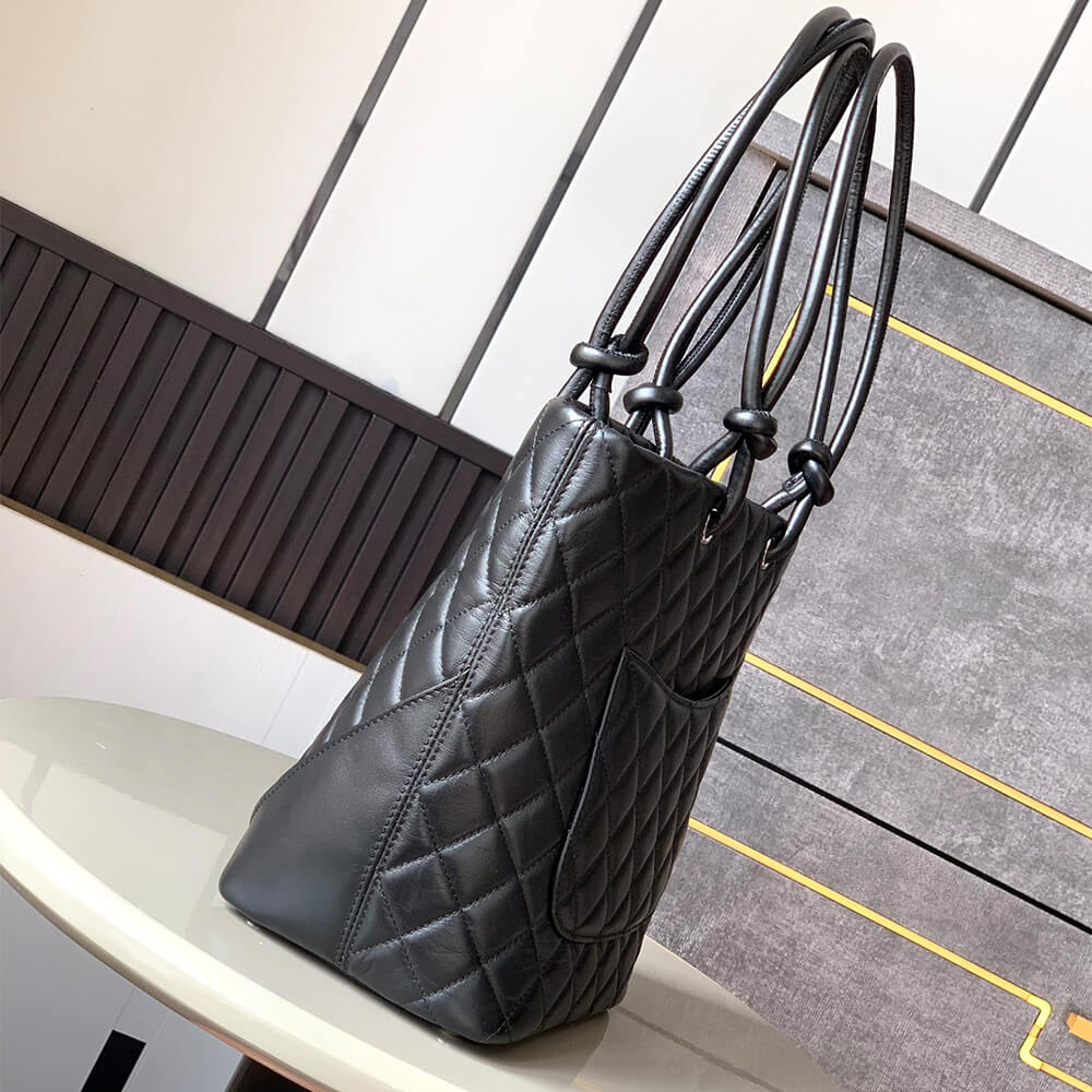 Ch**el Cambon Line Medium Tote(HIGH-END GRADE)