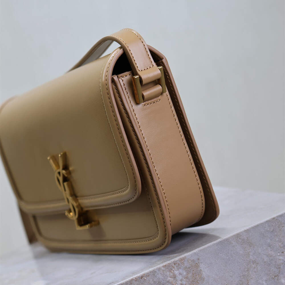 Y51 SOLFERINO MEDIUM SATCHEL IN BOX Sa1nt Lau*nt(HIGH-END GRADE)