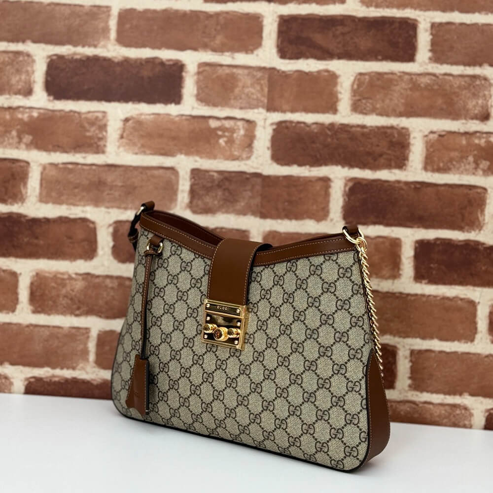 Gvc*1 PADLOCK GG MEDIUM SHOULDER BAG