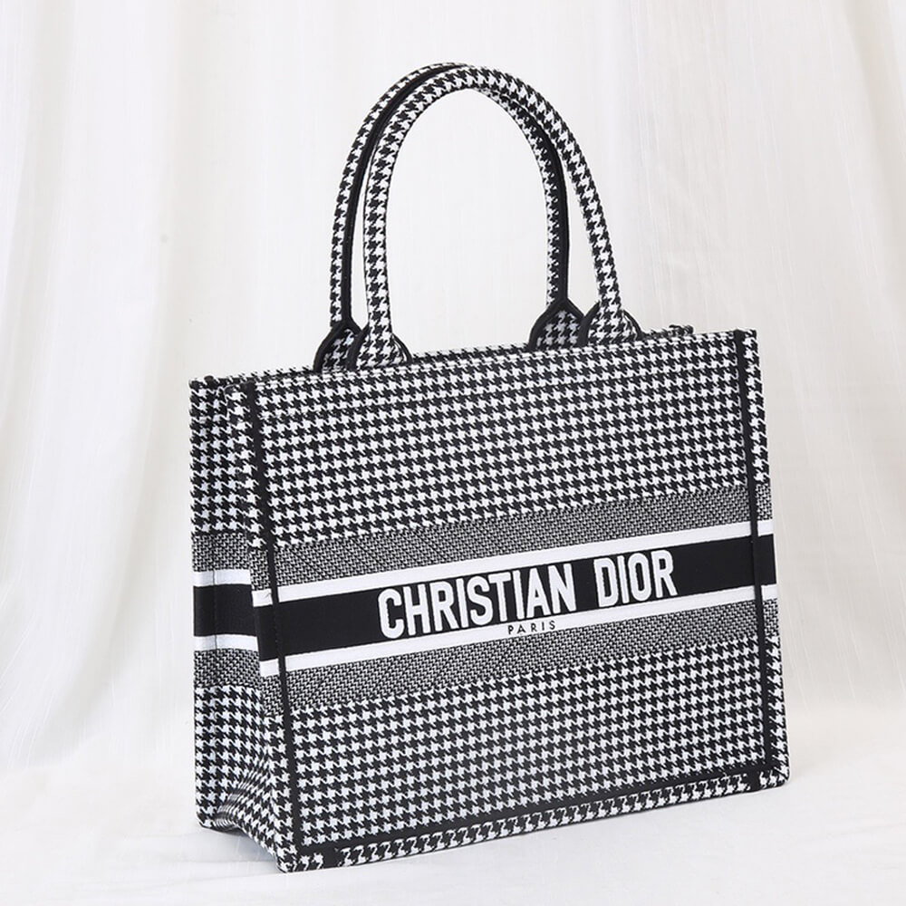SMALL D10r BOOK TOTE
