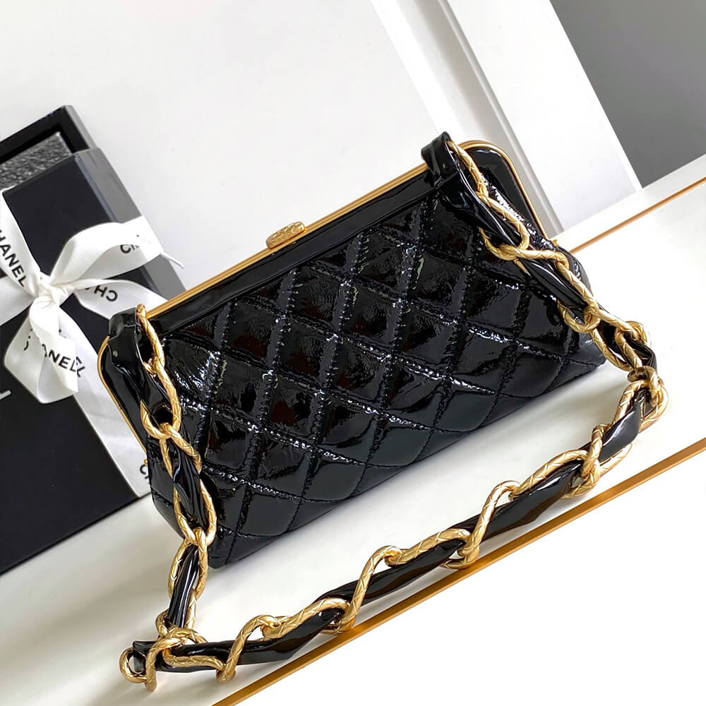 Ch**el Large Clutch With Chain(high-end grade)