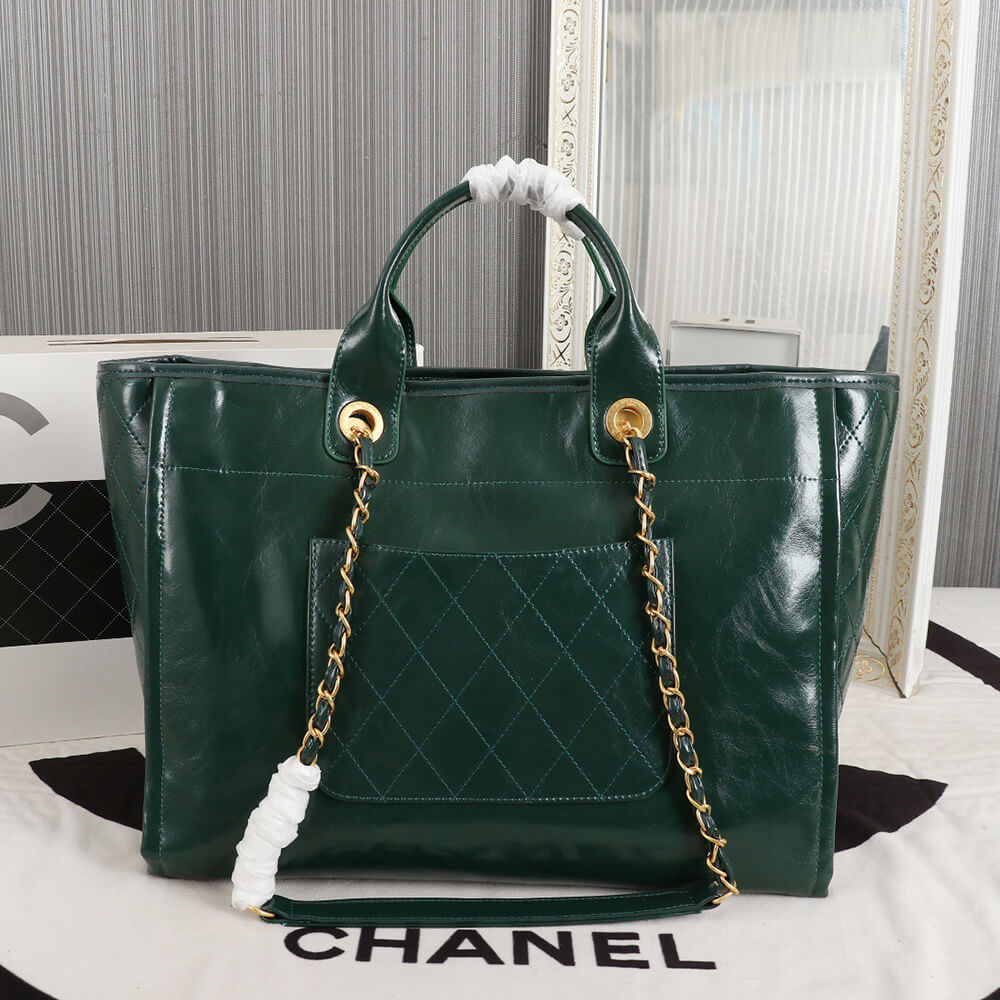 Ch**el LARGE DEAUVILLE TOTE