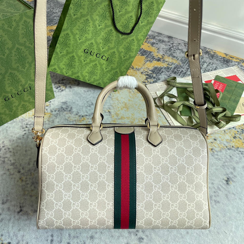 Gvc*1 Ophidia medium top handle bag