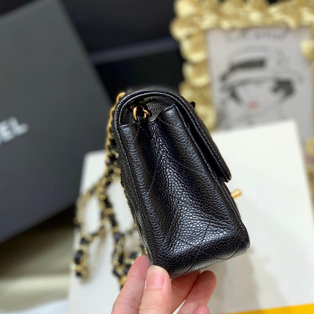 Ch**el MINI FLAP BAG