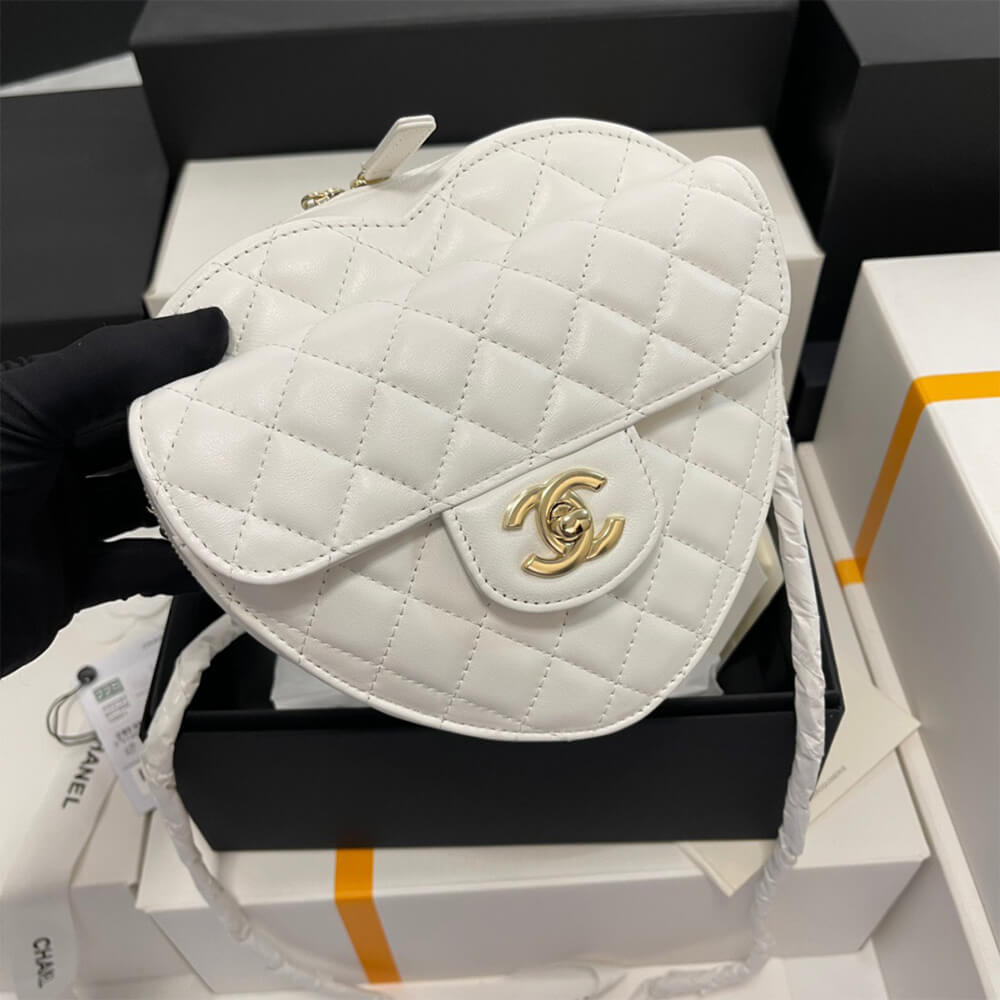Ch**el 22s Heart Bag