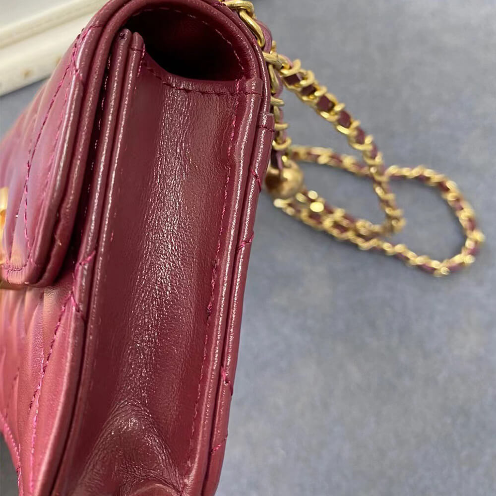 Ch**el Mini Clutch with Chain(high-end grade)