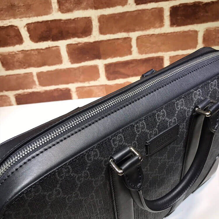 Gvc*1 GG Black Briefcase