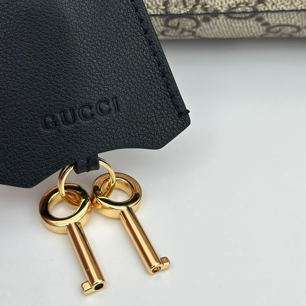 Gvc*1 PADLOCK GG MEDIUM SHOULDER BAG