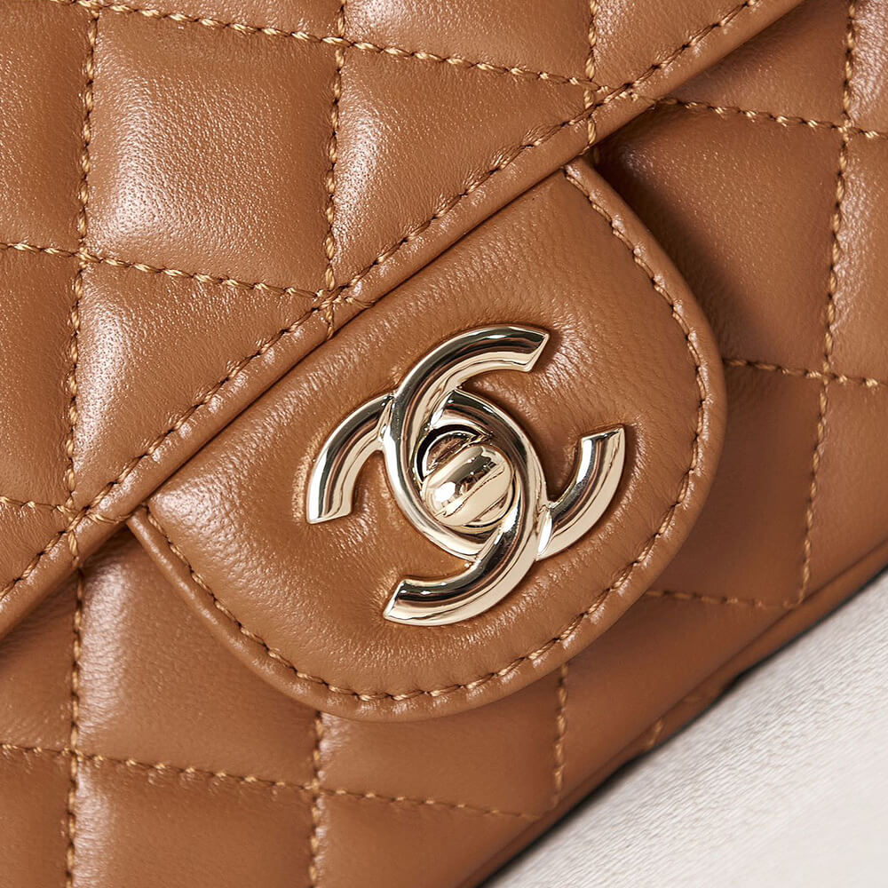 Ch**el Mini Flap With Top Handle