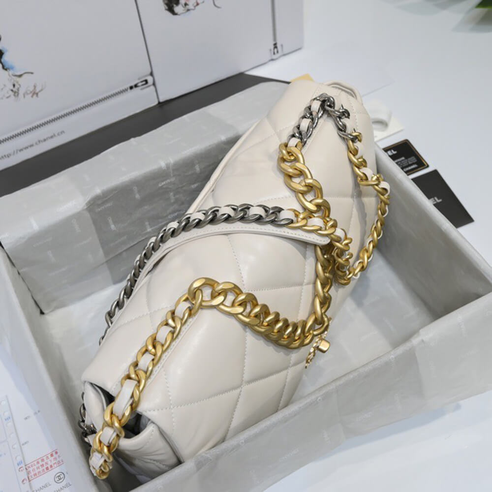 Ch**el 19 MAXI HANDBAG
