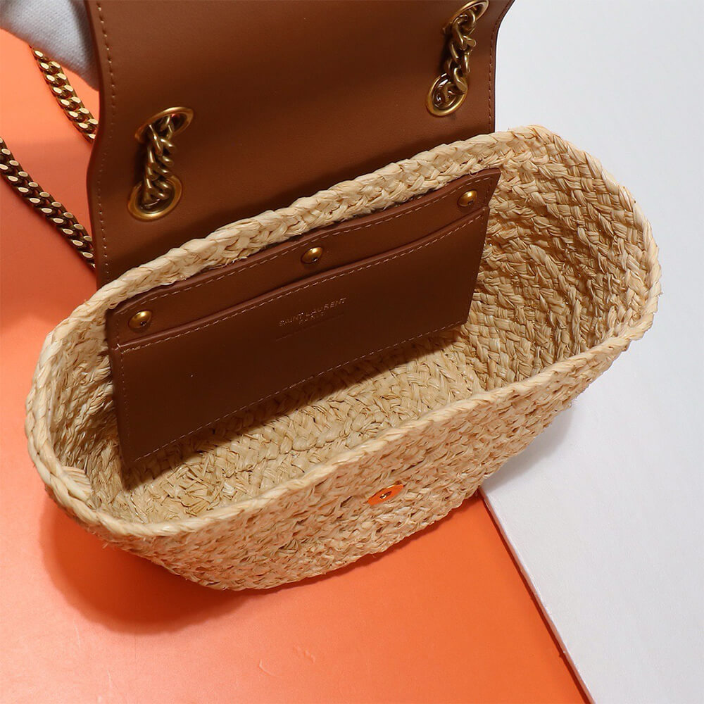 Y51 mini Manon in raffia(HIGH-END GRADE)
