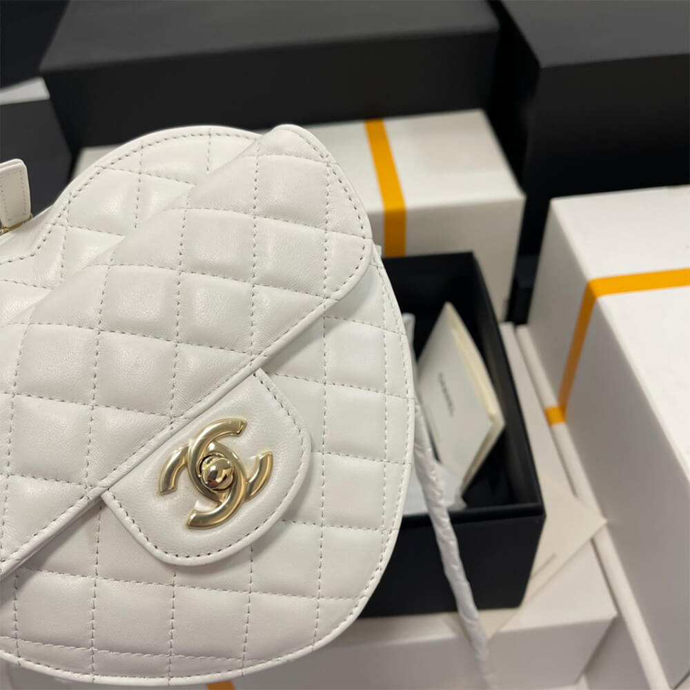 Ch**el 22s Heart Bag