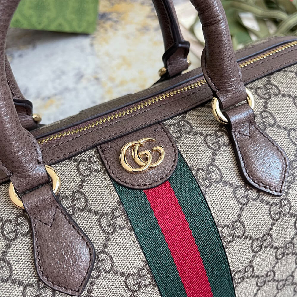 Gvc*1 Ophidia medium top handle bag