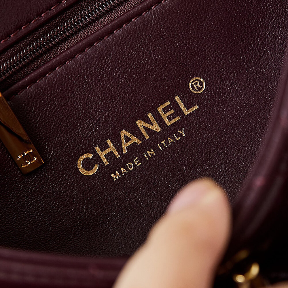 Ch**el Flap Bag with Top Handle(HIGH-END GRADE)