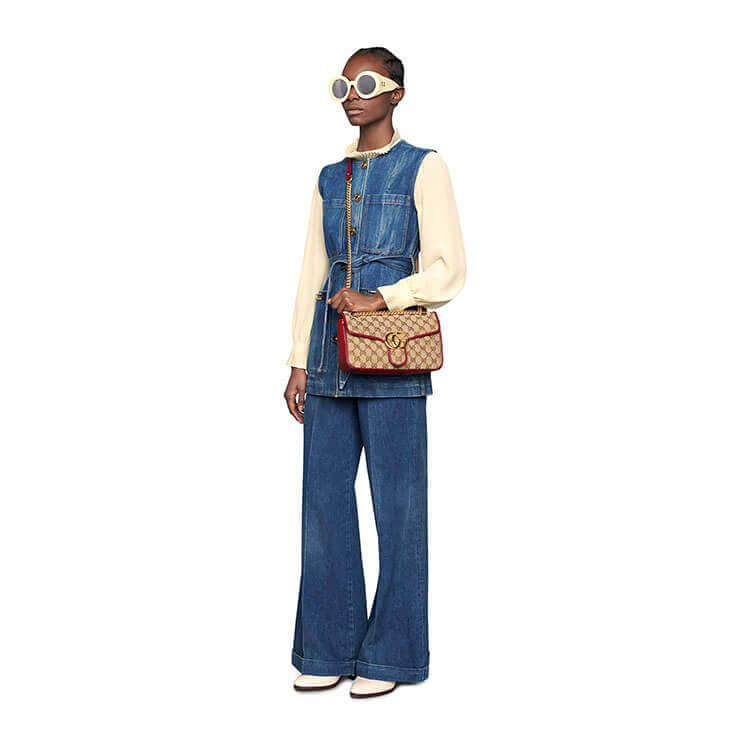 Gvc*1 GG Marmont Small Shoulder Bag