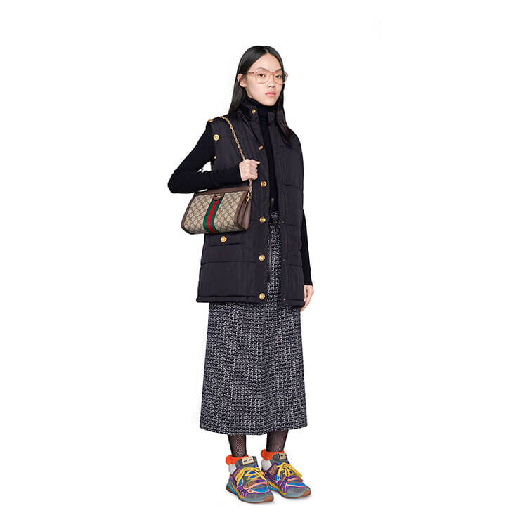 Gvc*1 Ophidia GG Small Shoulder Bag
