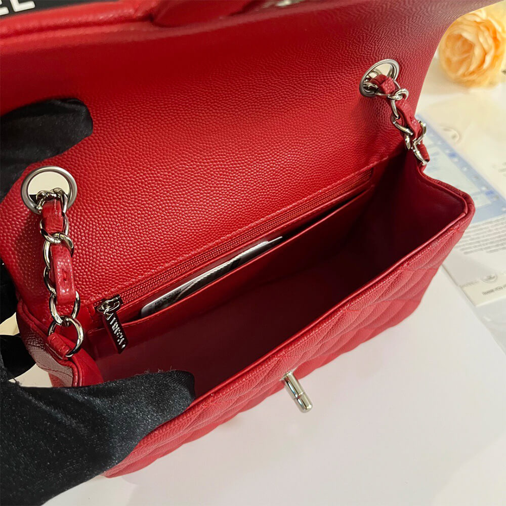 Ch**el MINI FLAP BAG