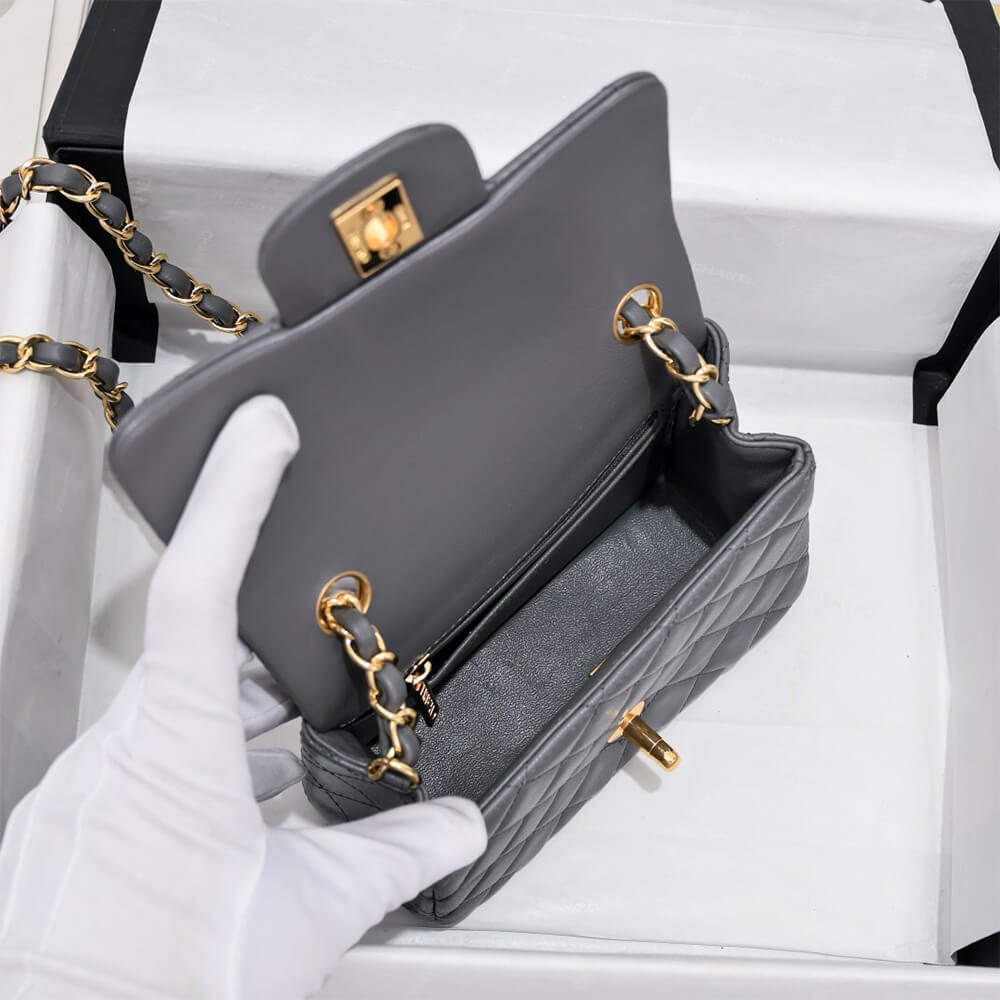 Ch**el MINI FLAP BAG