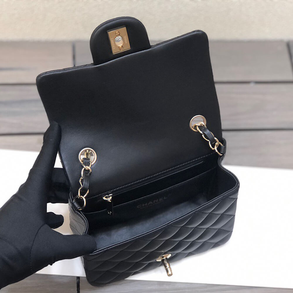 Ch**el MINI FLAP BAG