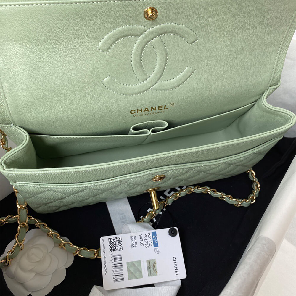 Ch**el Classic Flap Medium Gold hardware(HIGH-END GRADE)