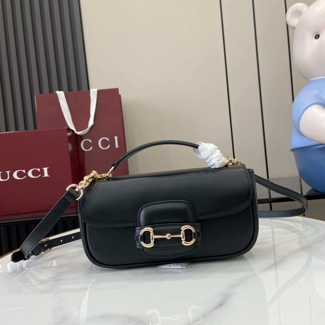 Gvc*1 Horsebit 1955 Soft small top handle bag