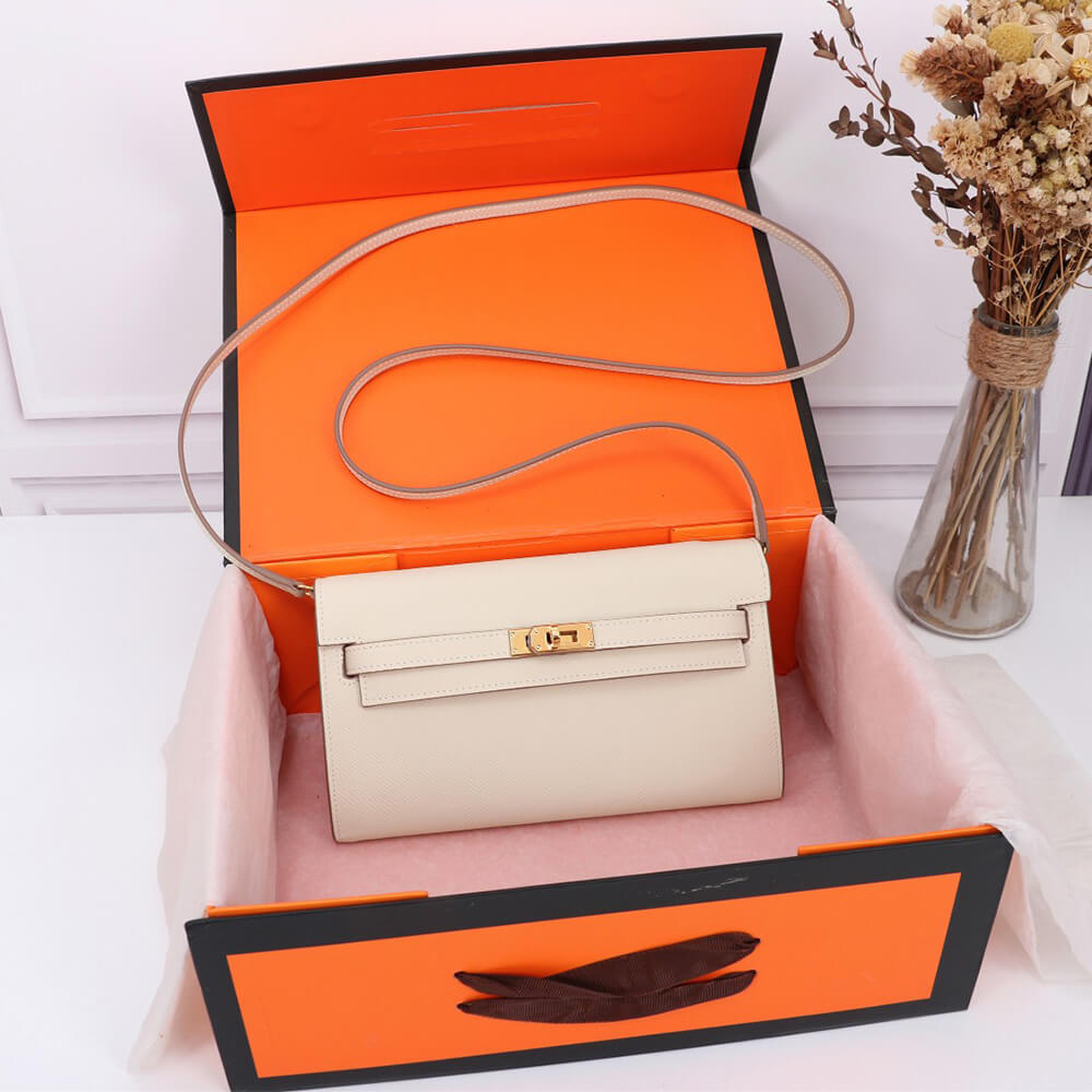 H**me5 Kelly Classique To Go wallet