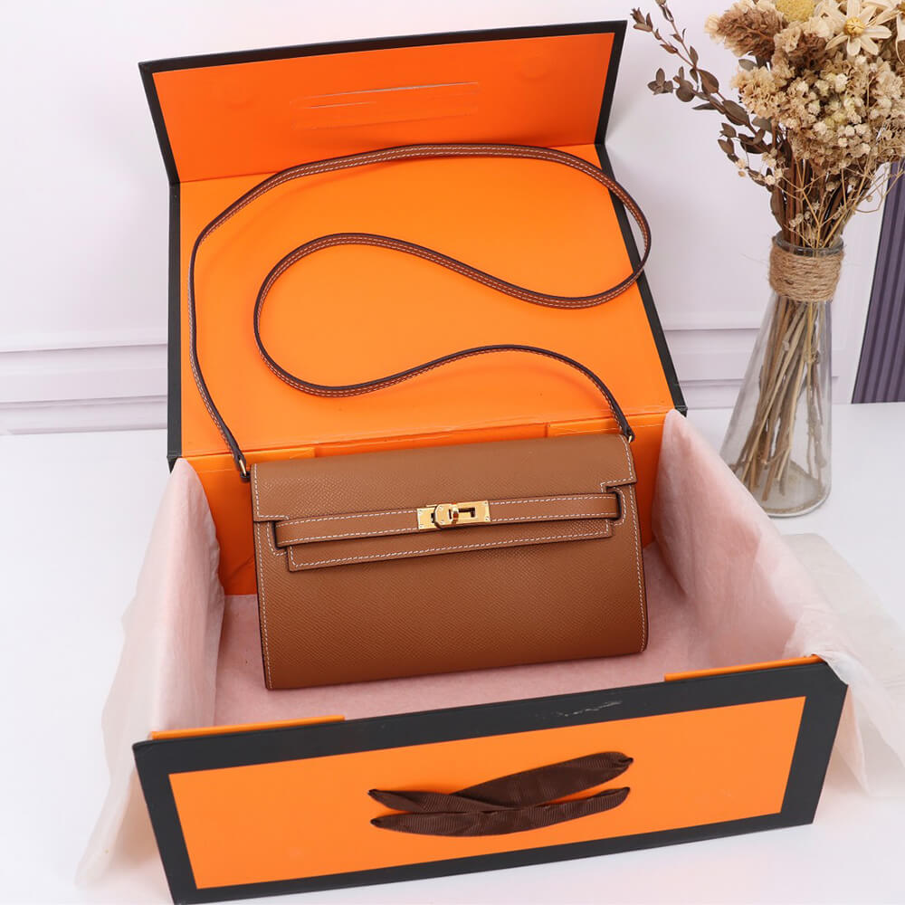H**me5 Kelly Classique To Go wallet