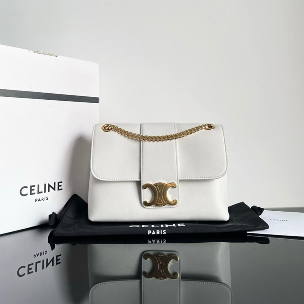 Ce1i*e Medium Ce1i*e Victoire Bag in S*pPLE CALFSKIN