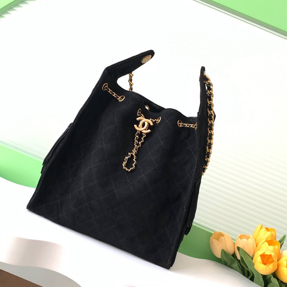 Ch**el 25C LARGE HOBO SUEDE(high-end grade)