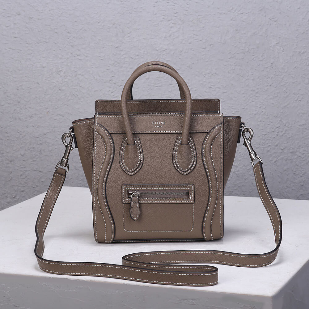 Ce1i*e NANO LUGGAGE BAG IN CALFSKIN