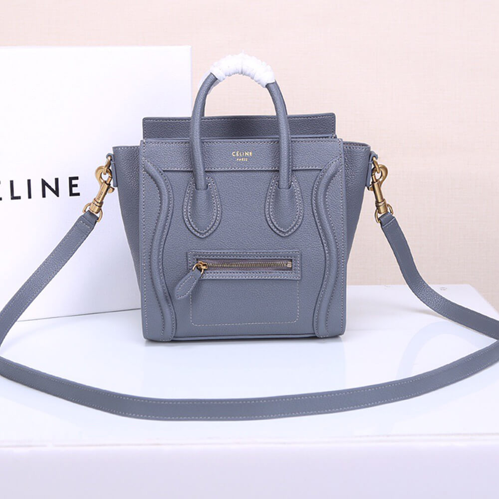 Ce1i*e NANO LUGGAGE BAG IN CALFSKIN