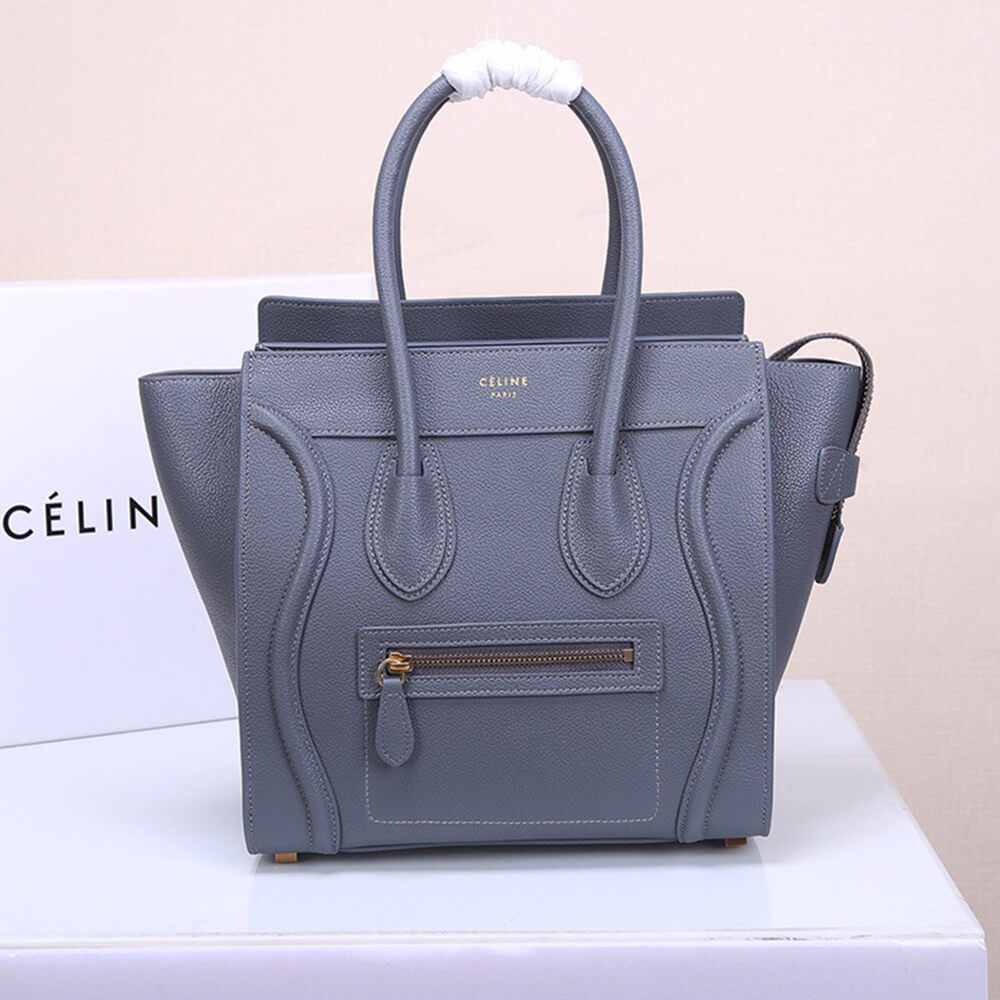 Ce1i*e MICRO LUGGAGE HANDBAG IN CALFSKIN