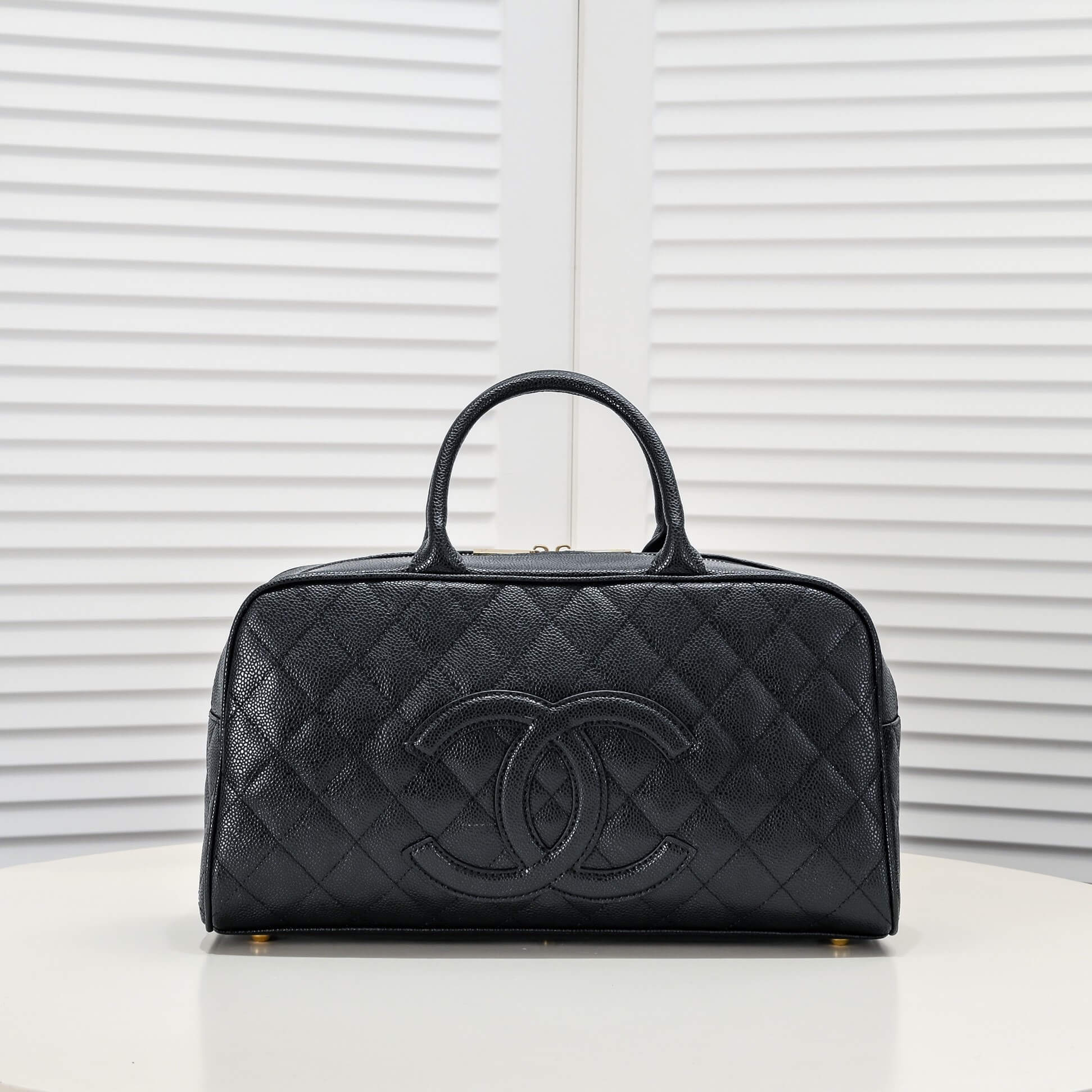 Ch**el Large Vintage Boston Bag