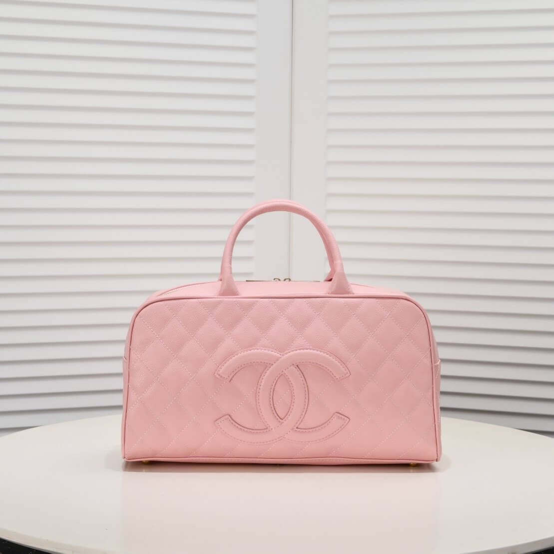 Ch**el Large Vintage Boston Bag