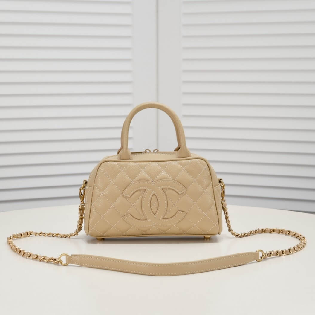 Ch**el Small Vintage Boston Bag