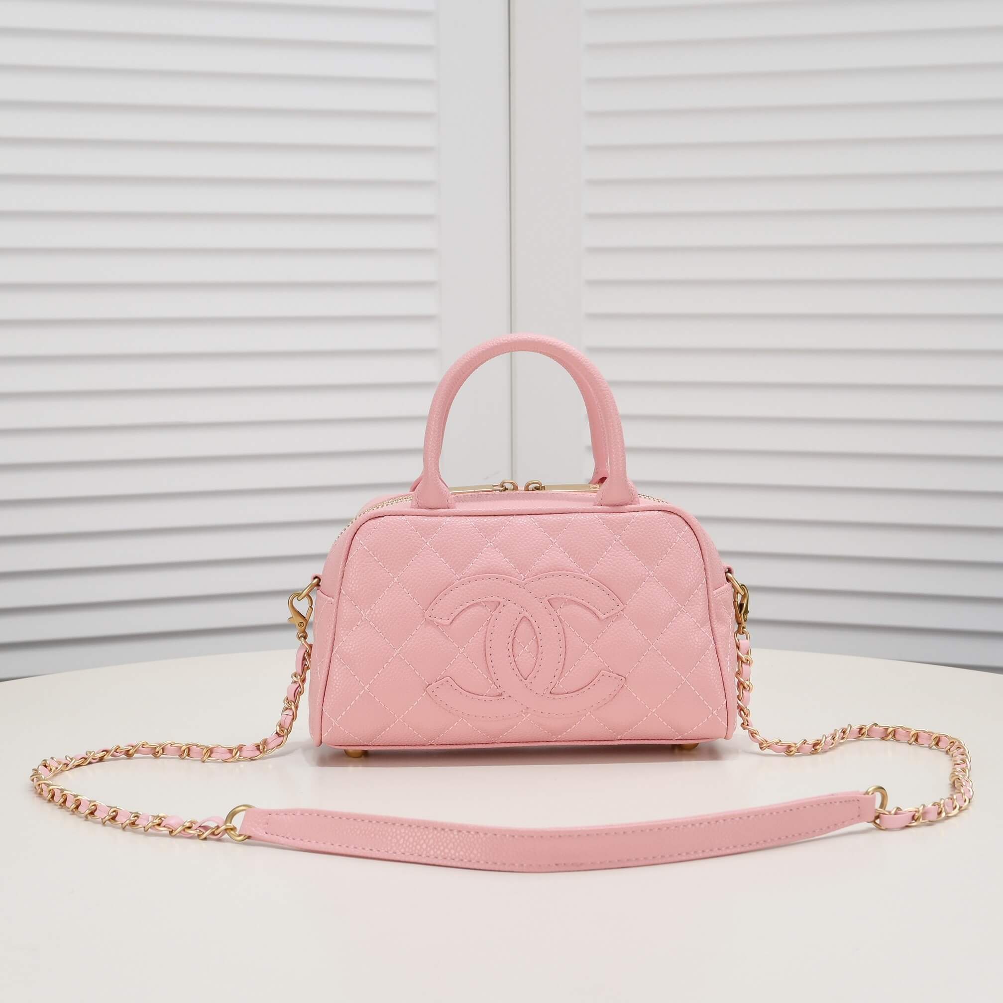 Ch**el Small Vintage Boston Bag