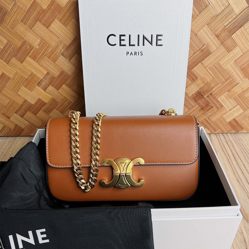 Ce1i*e CHAIN SHOULDER BAG CLAUDE