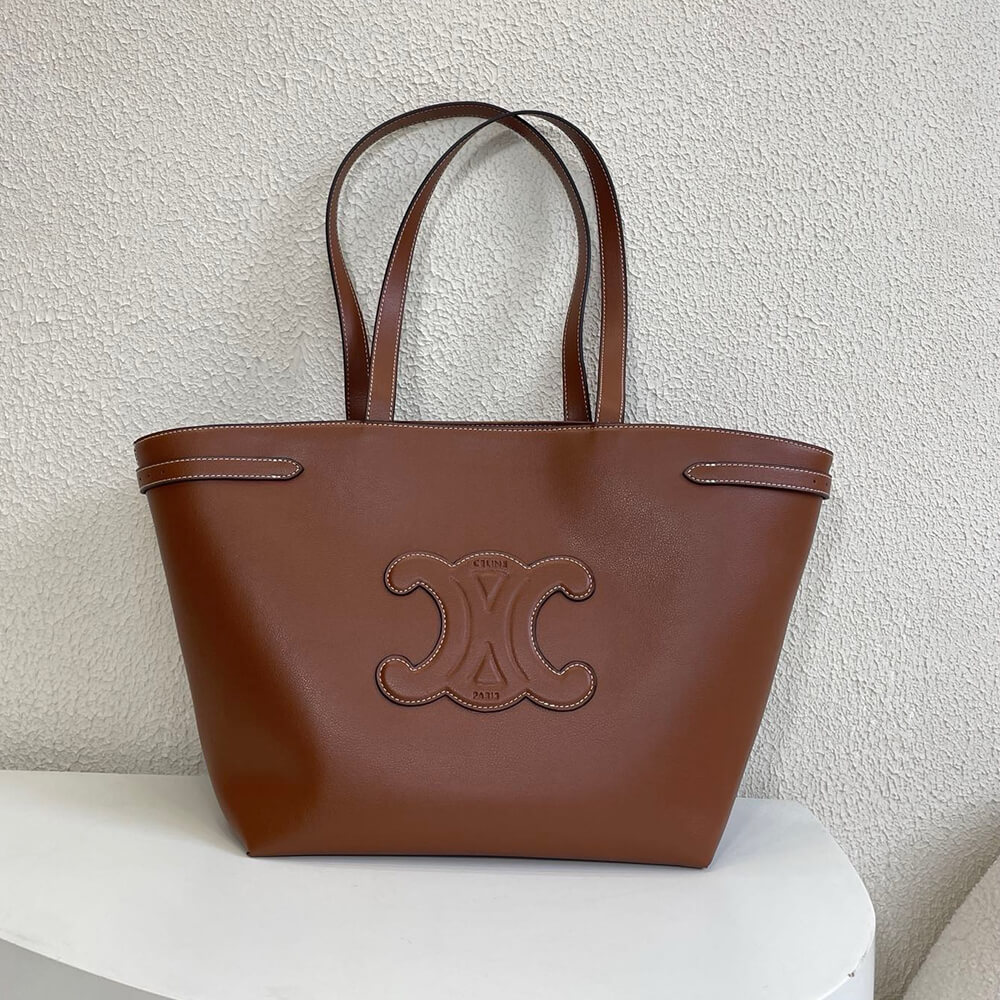 Ce1i*e MEDIUM CABAS ANAIS CUIR TRIOMPHE IN GRAINED CALFSKIN