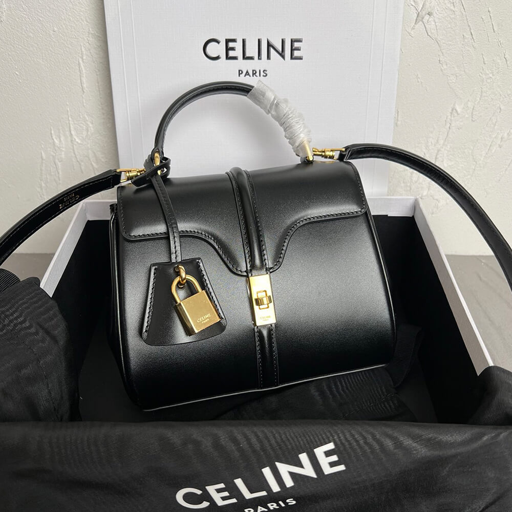 Ce1i*e MINI 16 IN SATINATED CALFSKIN(high-end grade)
