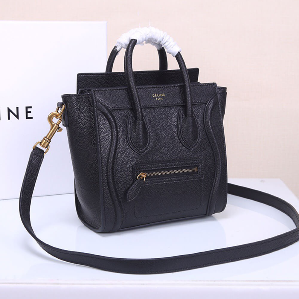 Ce1i*e NANO LUGGAGE BAG IN CALFSKIN