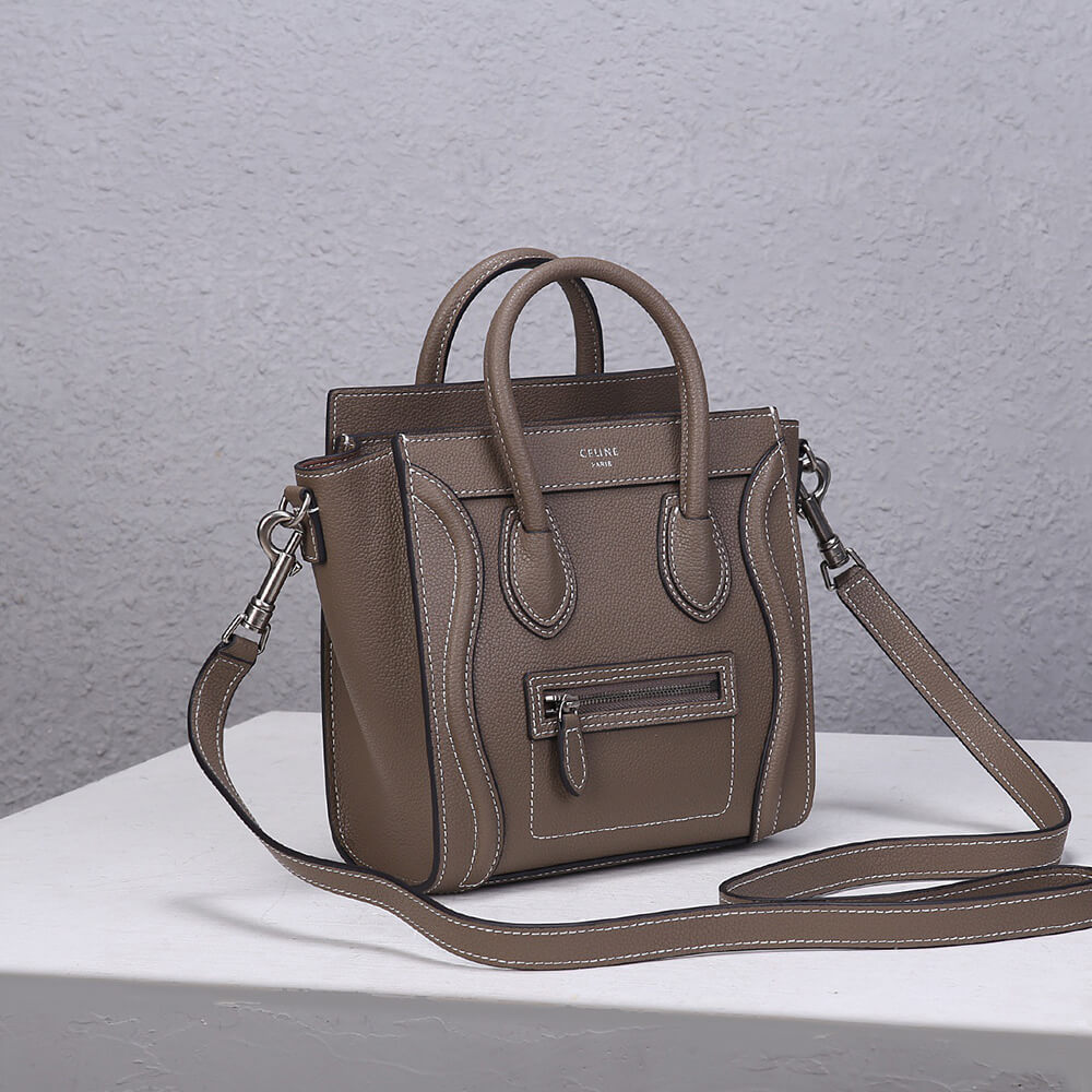 Ce1i*e NANO LUGGAGE BAG IN CALFSKIN