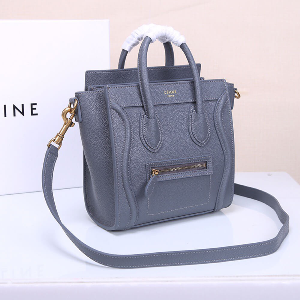 Ce1i*e NANO LUGGAGE BAG IN CALFSKIN